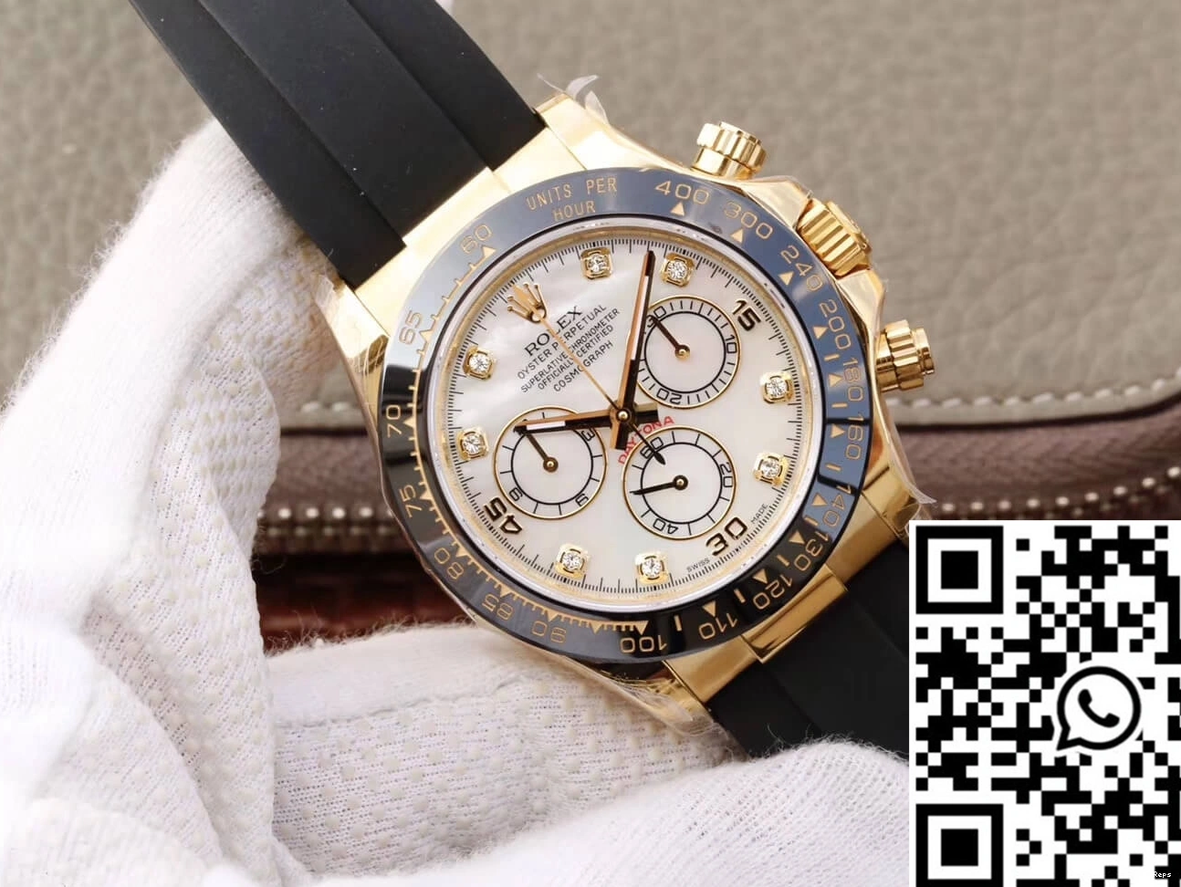 V6 M116518ln-0037 Rolex Dial Daytona JH Cosmograph Diamond Factory 0817
